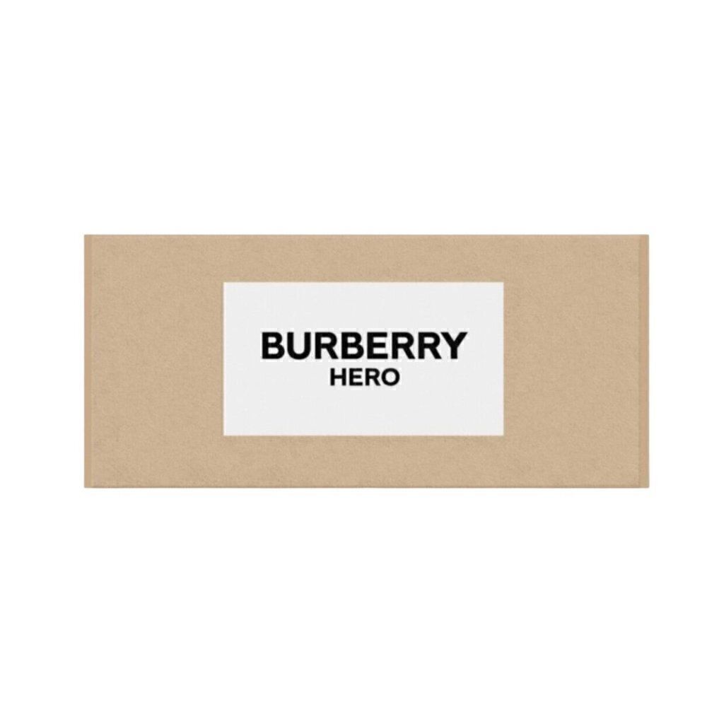 BURBERRY HERO LOGO Large Beach Bath Gym Towel GWP SEALED